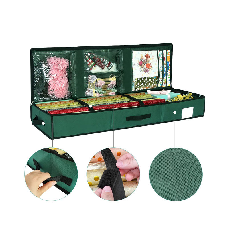 Christmas wrapping paper storage box