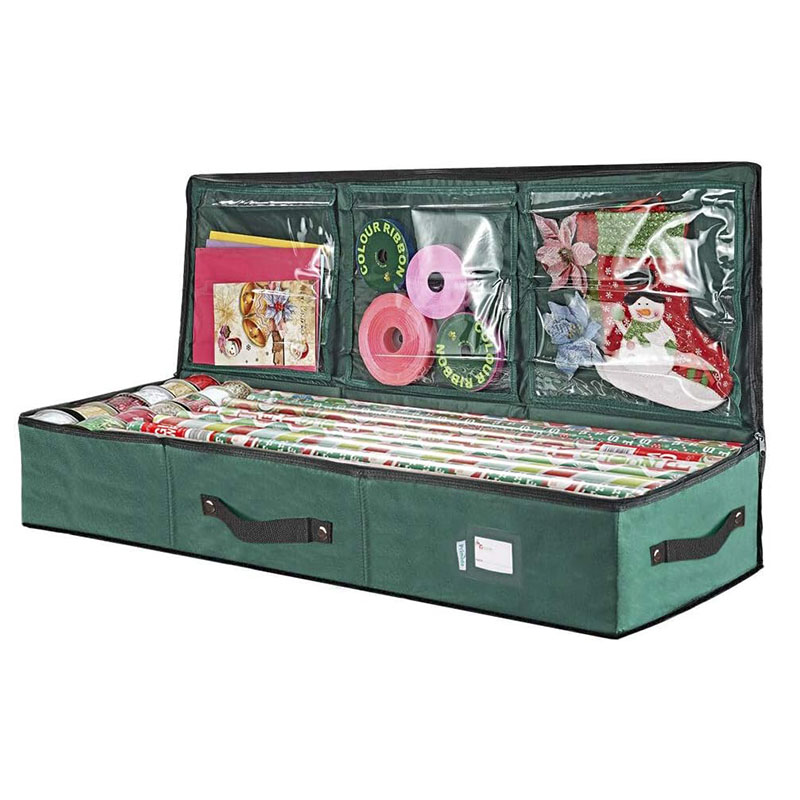 Christmas wrapping paper storage box