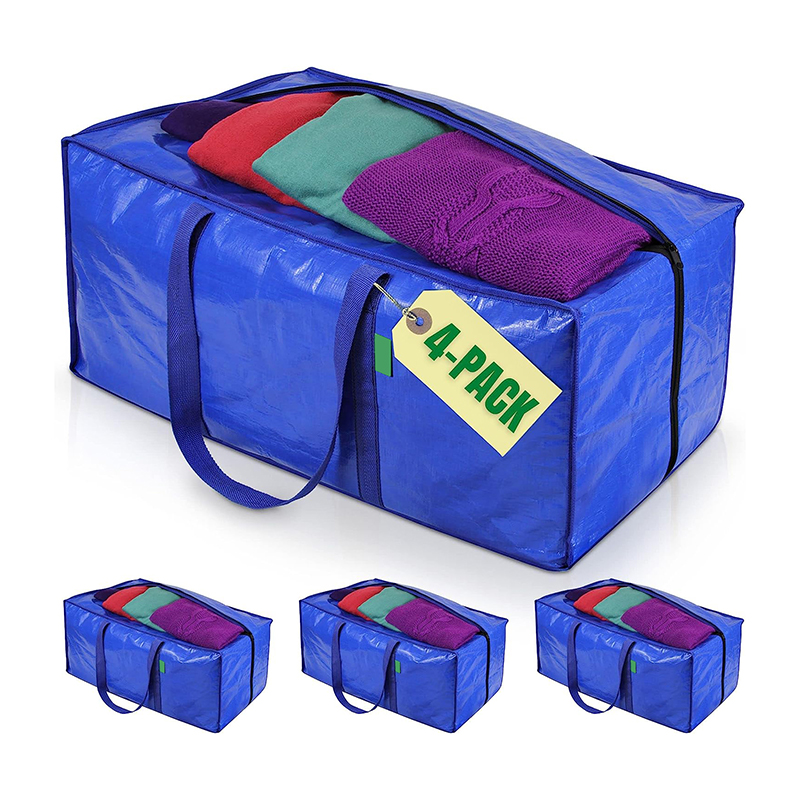 Heavy Duty,Extra Large Packing Bags for Moving,Reusable Plastic Moving Totes,Clothes Storage Containers,Moving Supplies Bins