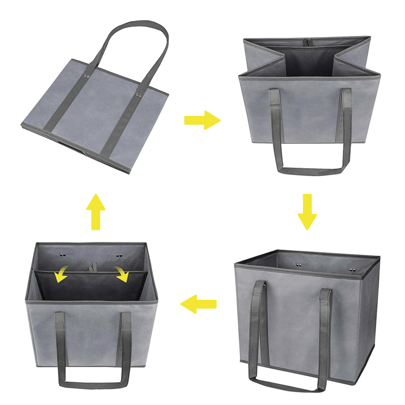 Oxford Folding Bottle Storage Box Car Bin