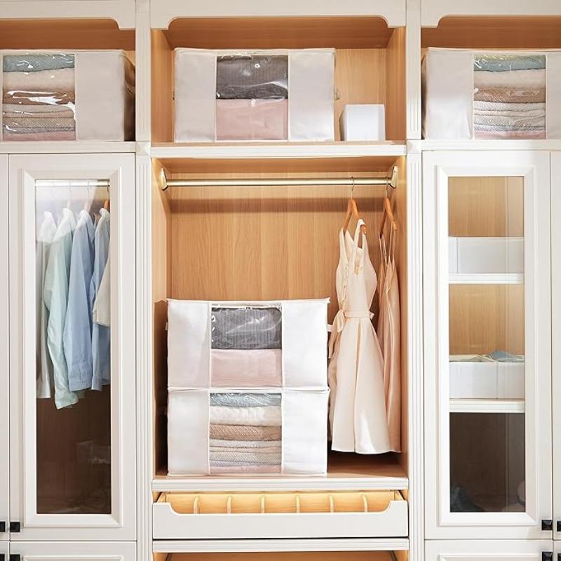 Storage Containers Large Clothes Quilt Blankets Storage Bags Organizer