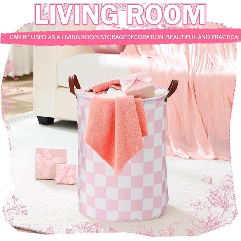 Collapsible Laundry Hamper Clothes Storage Basket Laundry Basket