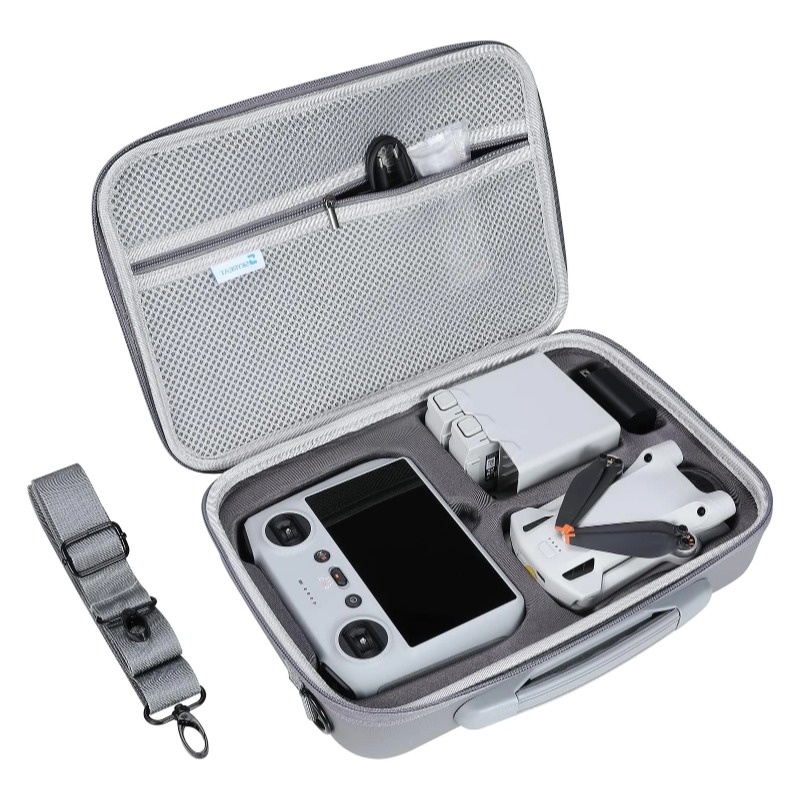 Customized Carry Case PU Leather Hard Compatible for DJI Mini 3/Pro Drone