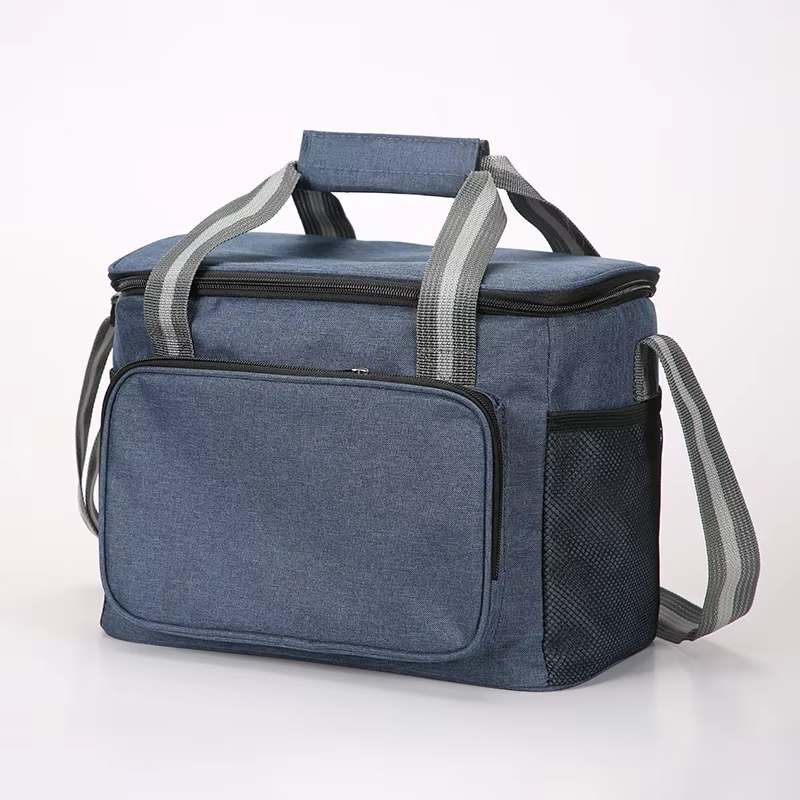 Custom Lunch Food Cooler Bag Insulated Tote Lunch Cooler Bag With Pockets