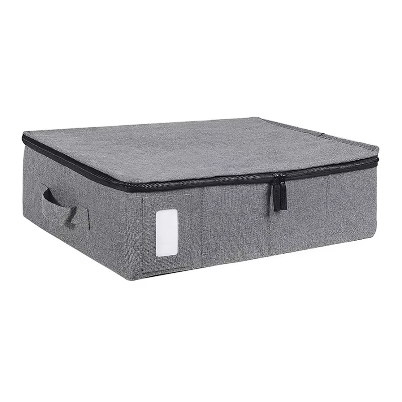 Cup and Mug Storage Box - 12 Padded Interior and Durable Handles