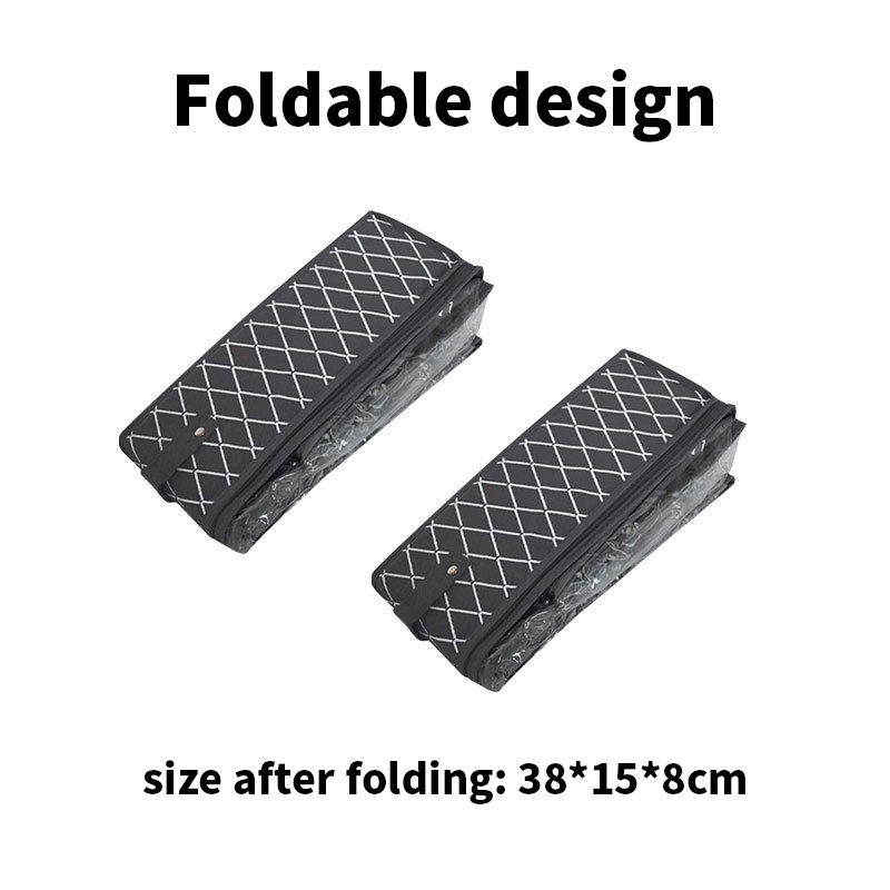 Non-woven Folding Shoe Box Underbed Storage Organizer