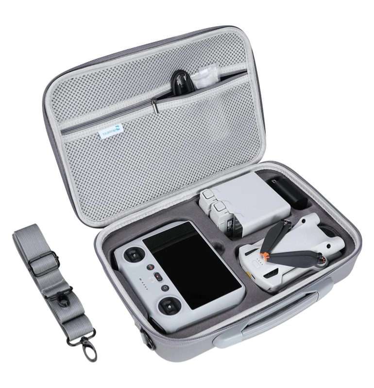 Customized Carry Case PU Leather Hard Compatible for DJI Mini 3/Pro Drone