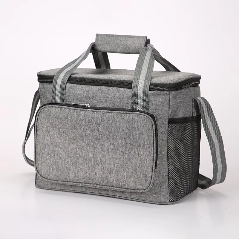 Custom Lunch Food Cooler Bag Insulated Tote Lunch Cooler Bag With Pockets