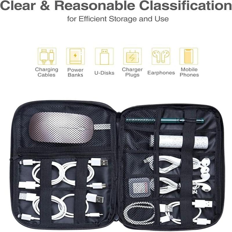Cable Organizer Electronics Gadgets Accessories Storage Case