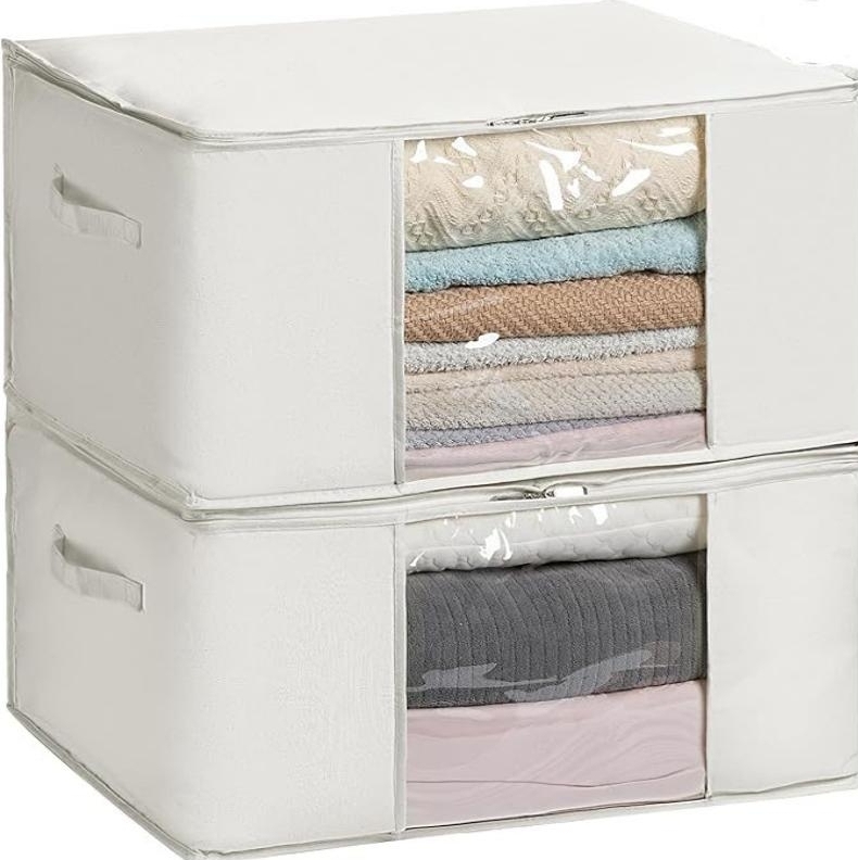 Storage Containers Large Clothes Quilt Blankets Storage Bags Organizer