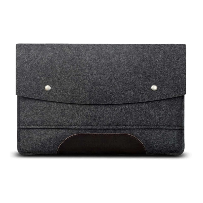 iPad Pro Sleeve Case 100% Wool Felt Bag Fits iPad Pro/Air 11" & iPad Air 10.9" + Magic Keyboard