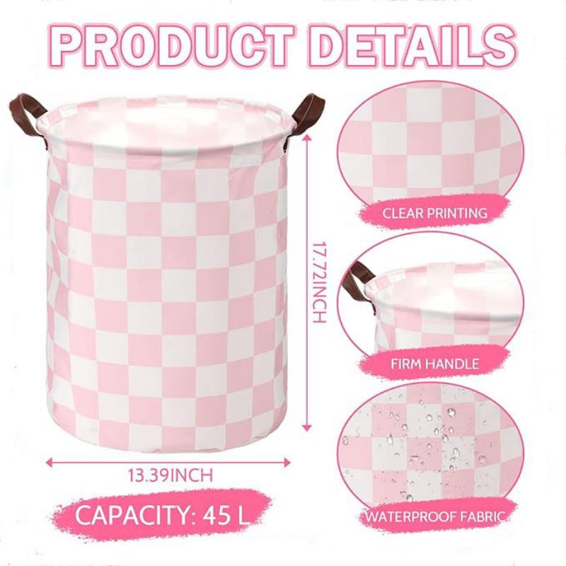 Collapsible Laundry Hamper Clothes Storage Basket Laundry Basket