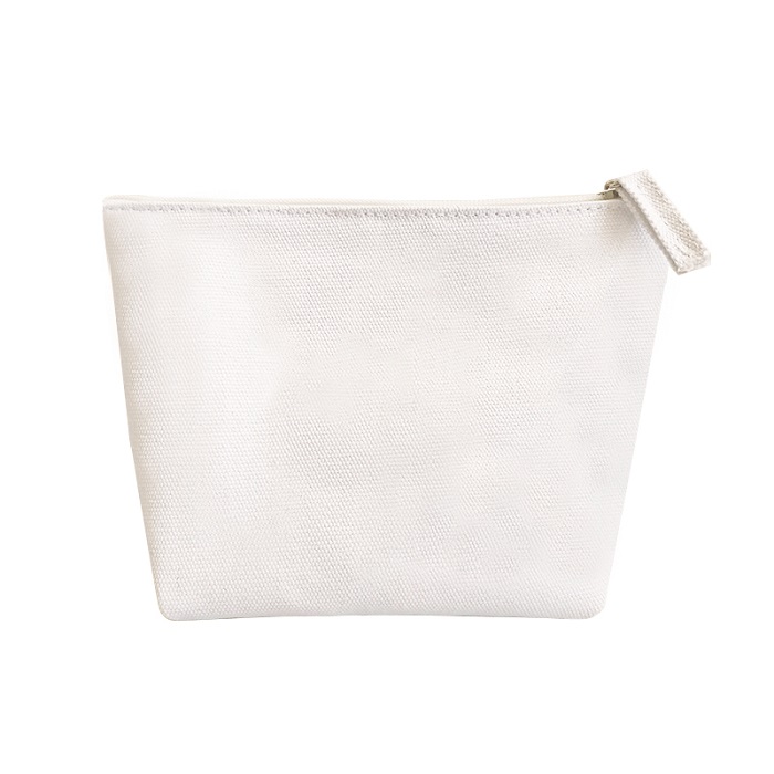 Promotional Cotton Canvas Bag Zipper Pouch