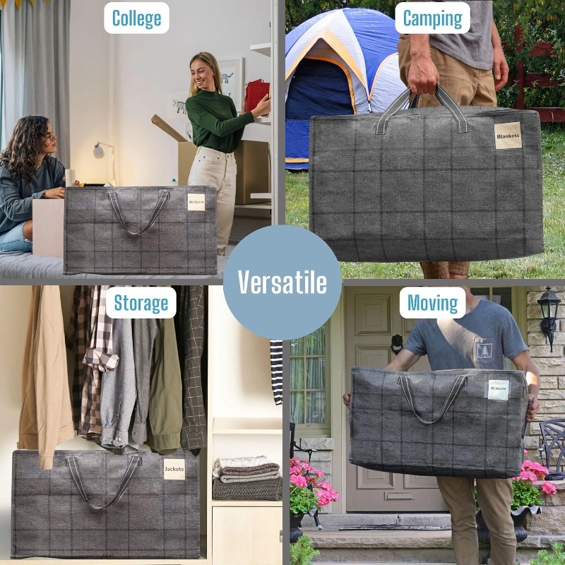 OEM Moving Bag and Storage Bags, Heavy Duty Large Packing Totes for Clothes