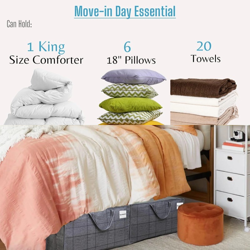 OEM Moving Bag and Storage Bags, Heavy Duty Large Packing Totes for Clothes