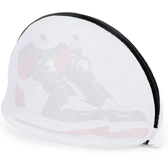 Mesh Shoe Washing Bag for Washing Machine with Zipper Laundry Bag