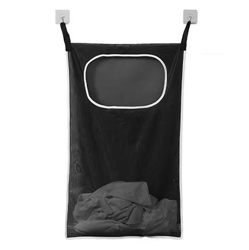 Wahsable Laundry Bag Door Hanging Living Room Bathroom Travel Large Capacity Dirty Clothes Storage Bag Cleaning and Tools Organization