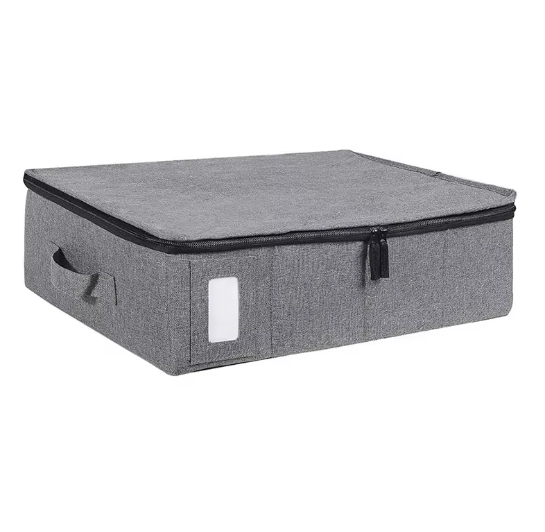 Cup and Mug Storage Box - 12 Padded Interior and Durable Handles