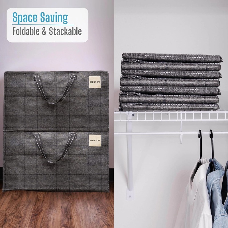 OEM Moving Bag and Storage Bags, Heavy Duty Large Packing Totes for Clothes