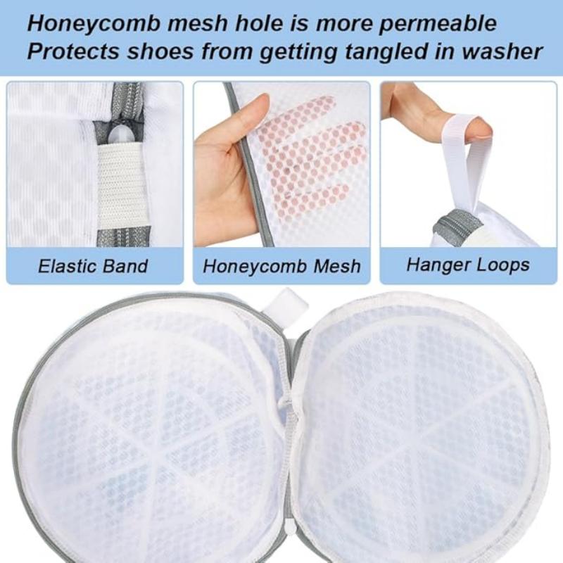 Mesh Shoe Washing Bag Mesh Laundry Bag Washing Machine Shoes