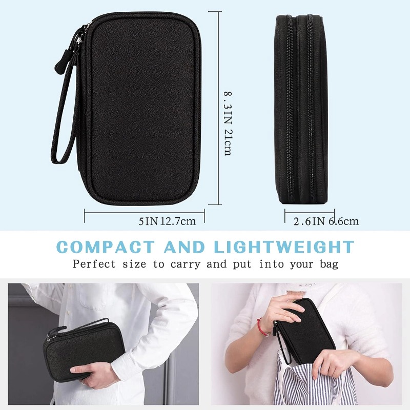 Wholesale Electronics Accessory Organizer Case for USB Phone Charger
