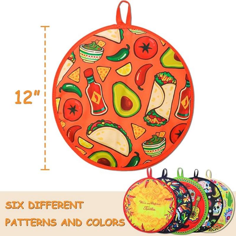 Tortilla Warmer Custom Burrito Portable Tortilla Warmer Pouch
