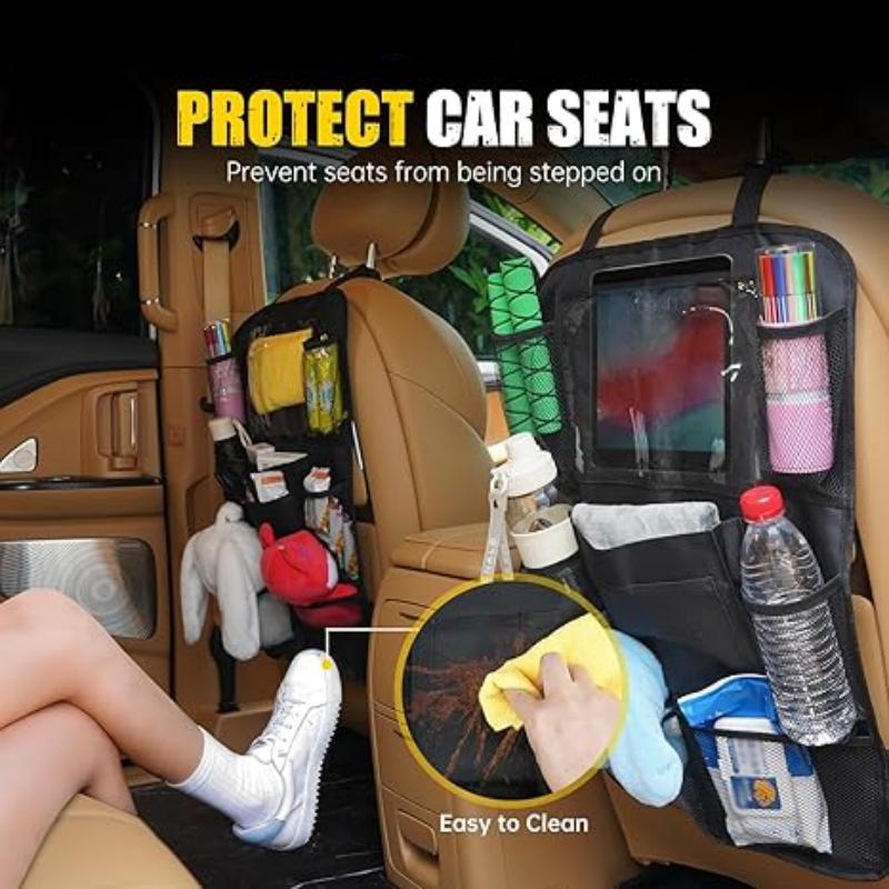 Cup Seat Holder Seat Back Protectors Car Backseat Organizer