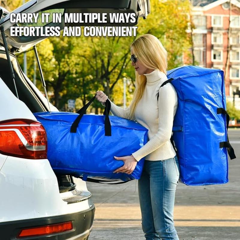 Extra Large Moving Bags Quilt Blanket Storage Bag with Backpack Straps