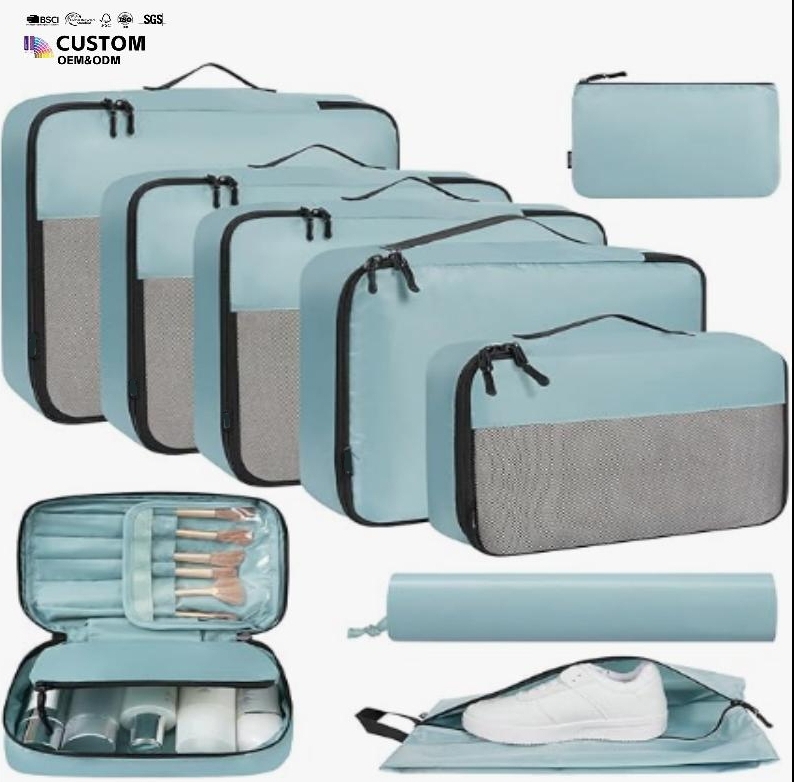 Travel Accessories Packing Cube Luggage Divider Bag Set