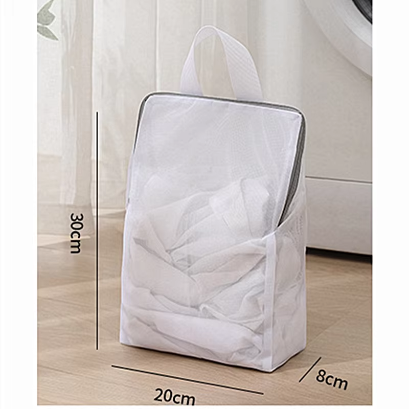 Zippered Mesh Laundry Bag for Garment Wash Bag for Washing Machine