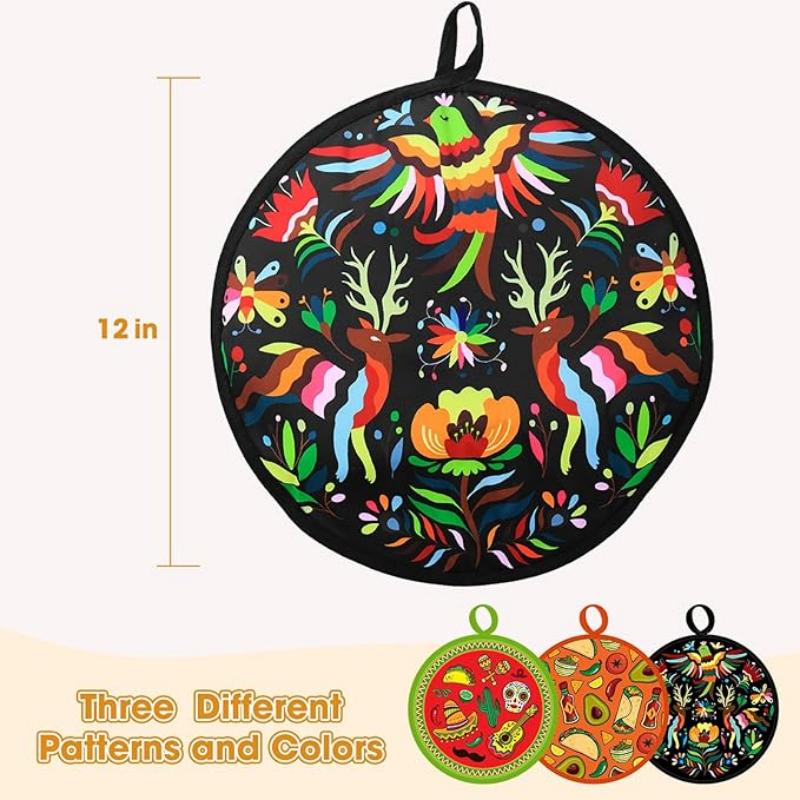 Kitchen Microwave Food Insulation Pancakes Tortilla Warmer Pouch