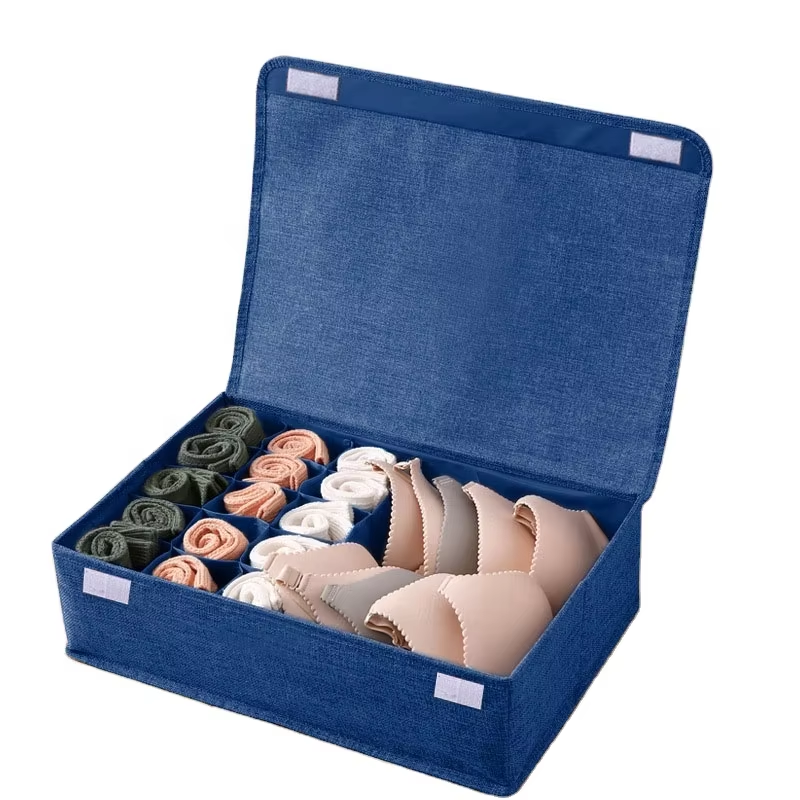 Underwear Drawer Organizer Dividers for Sock Bra Tie Closet Organizer