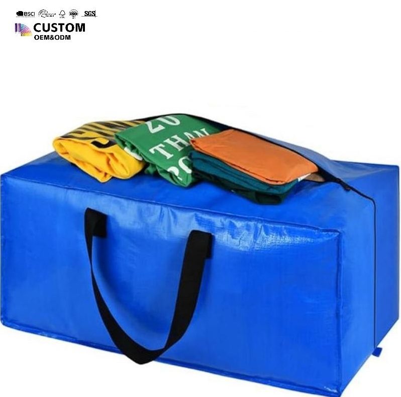 Extra Large Moving Bags Quilt Blanket Storage Bag with Backpack Straps