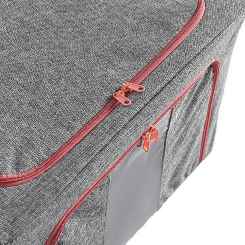 Fabric Cube Storage Bin Collapsible Household Clothing Storage Box