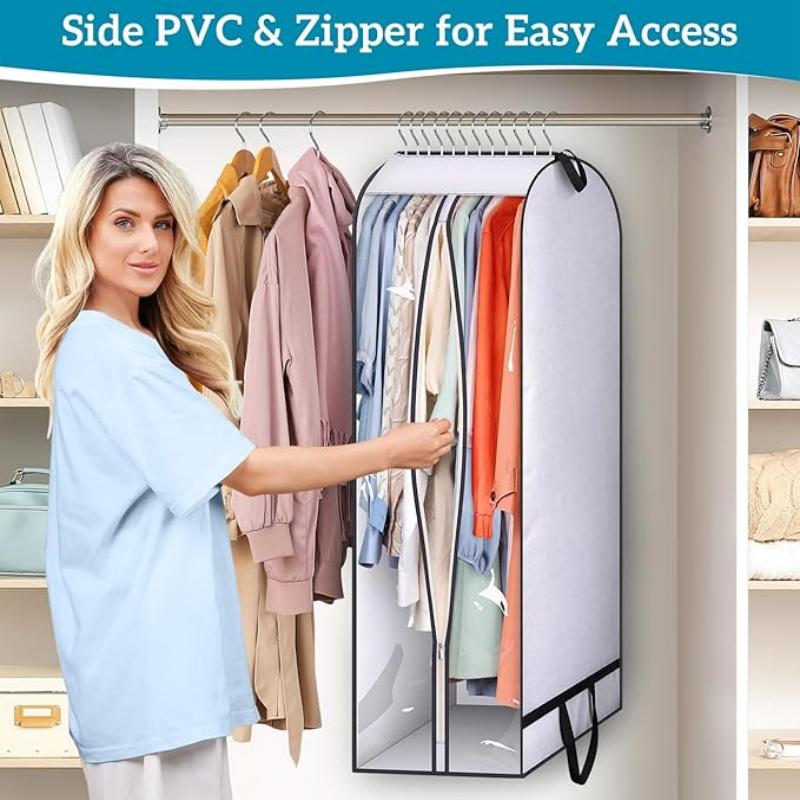 Dust Proof Foldable Travel Shirts Dress Suit Cover Garment Bags