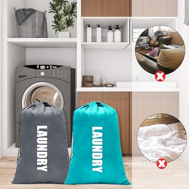 Wash Travel Storage Pouch Dirty Clothes Organizer Wash Drawstring Bag