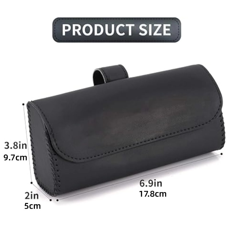 Sunglasses Holder Car Sun Visor,  Auto Sunglasses Storage Case
