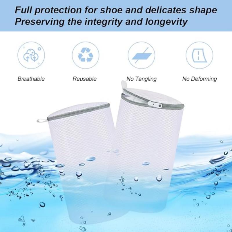 Mesh Shoe Washing Bag Mesh Laundry Bag Washing Machine Shoes