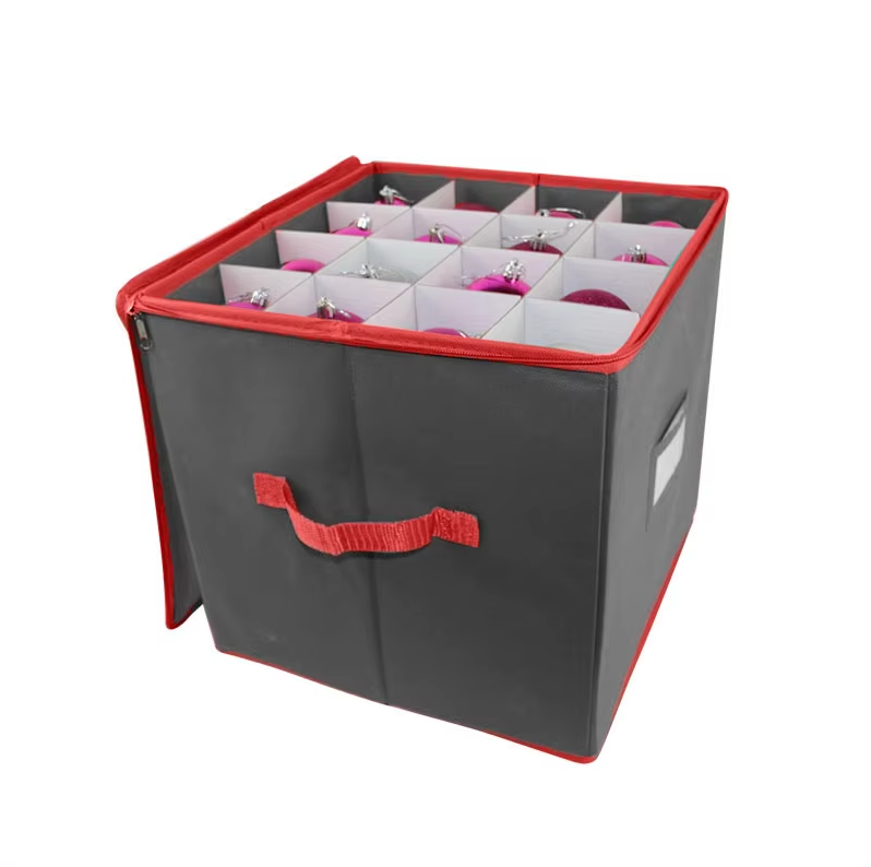 Large Folding 64 Christmas Ball Storage Containers with Sturdy Handle