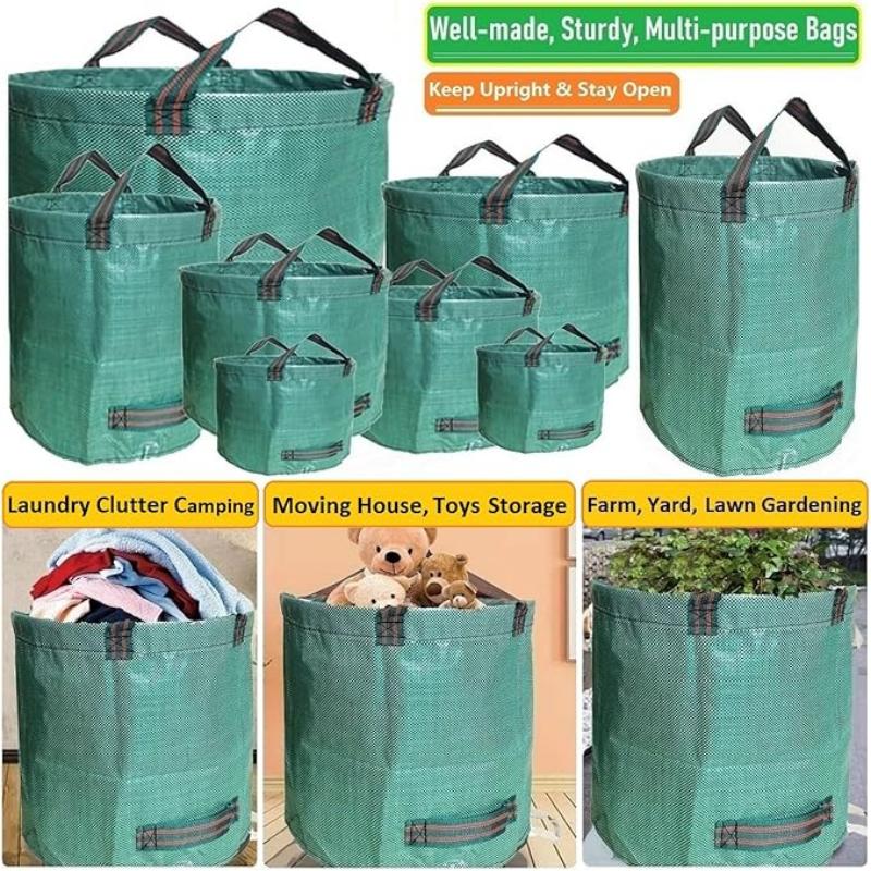 Heavy Duty Yard Green Leaf Garbage Waste Collection Gardening Bag