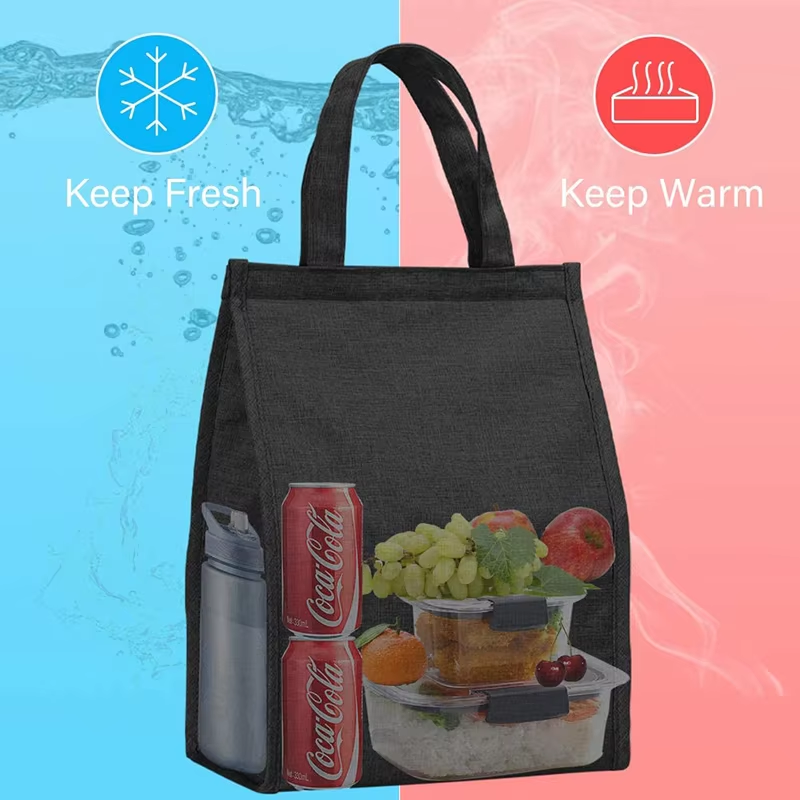  Resuable Insulated Keep Warm and Cold Cooler Bag Insulated Lunch Bag