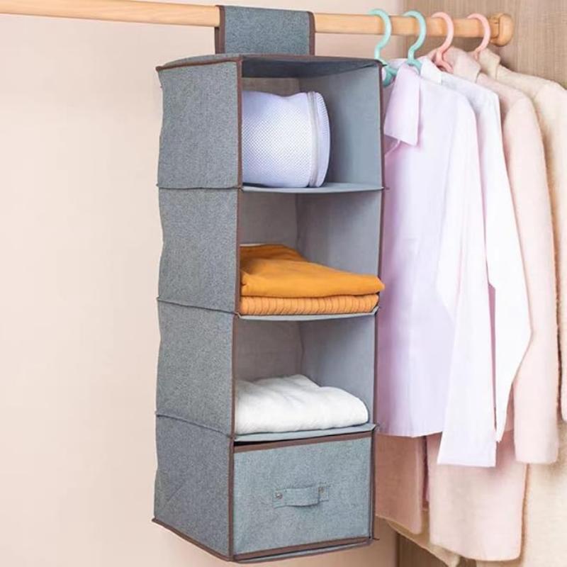 Closet Hanging Shelf Wardrobe Hanging Closet Storage Bag