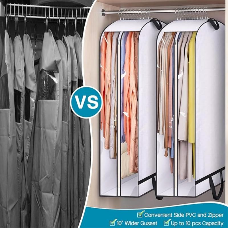 Dust Proof Foldable Travel Shirts Dress Suit Cover Garment Bags