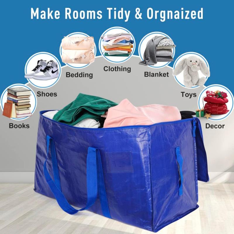 Heavy Duty Storage Bag Extra Large Moving Bags with Zipper
