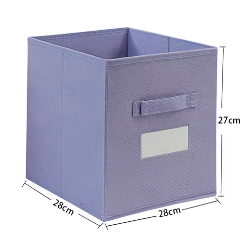 Purple Cube Storage Box Home Storage Organize Closet Organizaytion