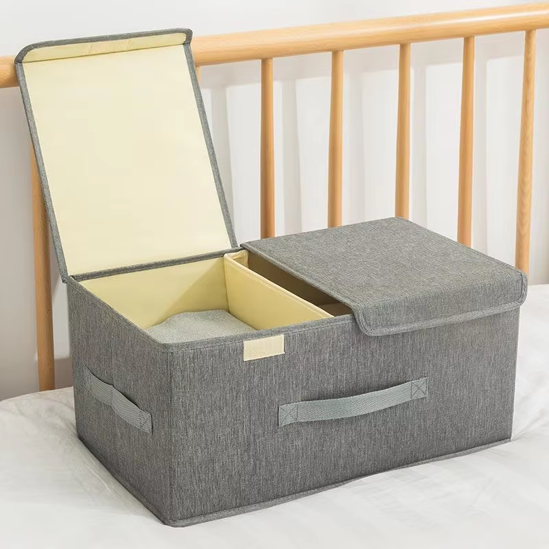 Storage Box with Removable Cover - Home Organization Solution