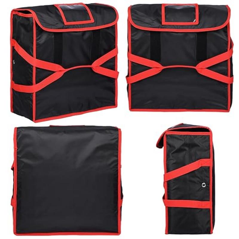Large Insulated Cooler Bag Pizza Delivery Bag with Shoulder Strap