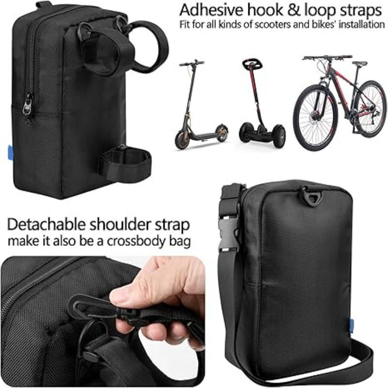 Front Hanging Bag Nylon Scooter Handlebar Bags Scooter Storage Bag