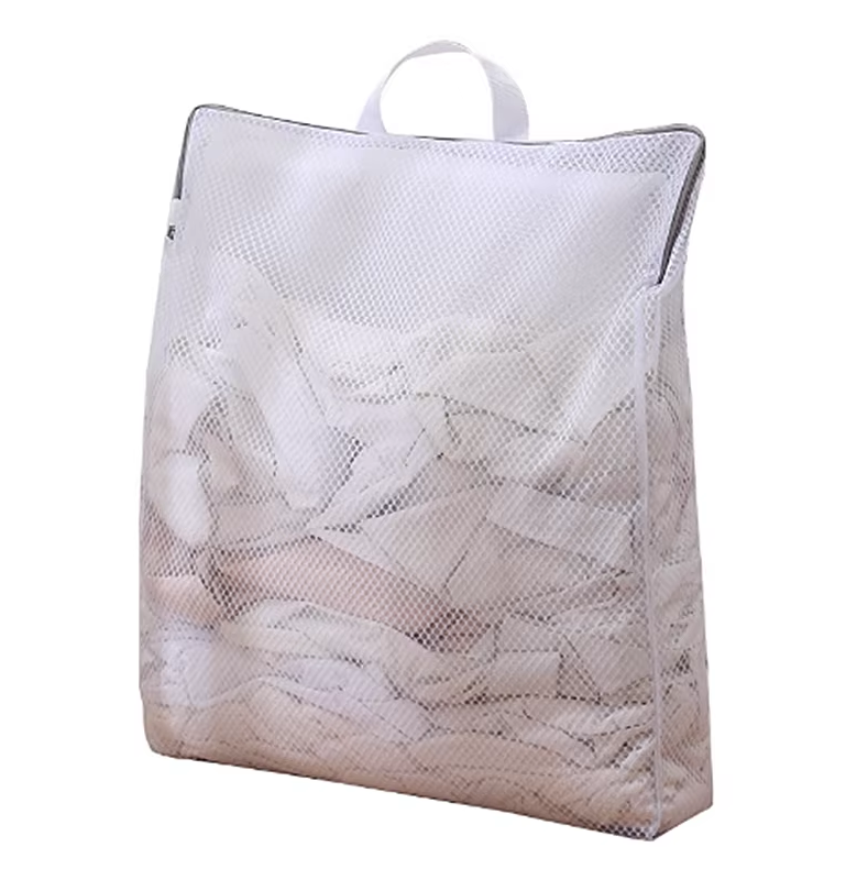 Zippered Mesh Laundry Bag for Garment Wash Bag for Washing Machine 