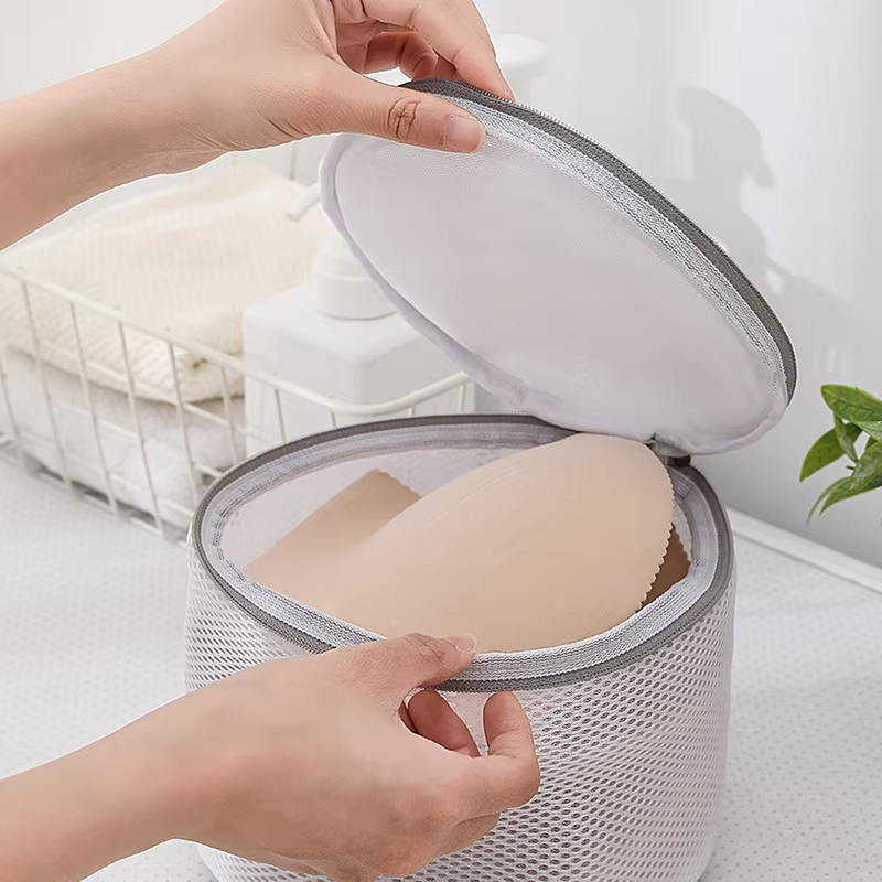 Zippered Mesh Laundry Bag for Garment Wash Bag for Washing Machine